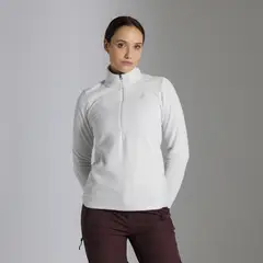 DIADORA - Casaca Half Zip Polar Mujer