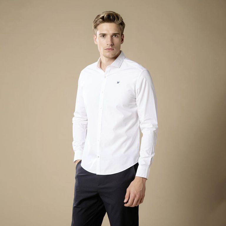 Camisa 100% Algodón Hombre
