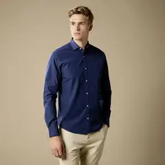 WOLF&HANK - Camisa 100% Algodón Hombre
