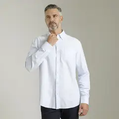 BOWERY - Camisa 100% Algodón Hombre