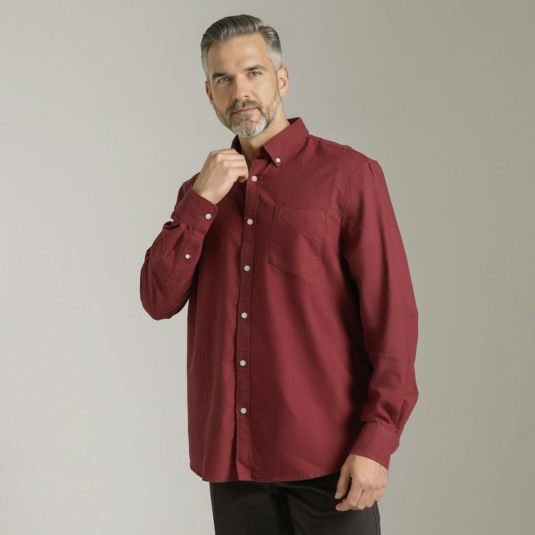 Camisa 100% Algodón Hombre