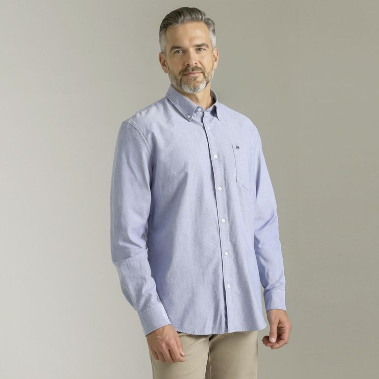 Camisa 100% Algodón Hombre