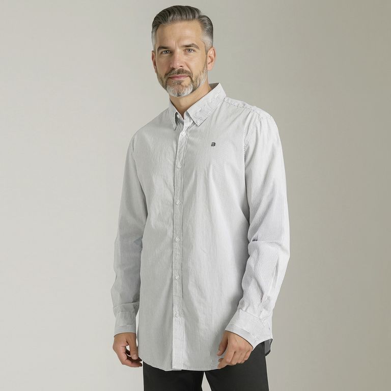 Camisa 100% Algodón Hombre