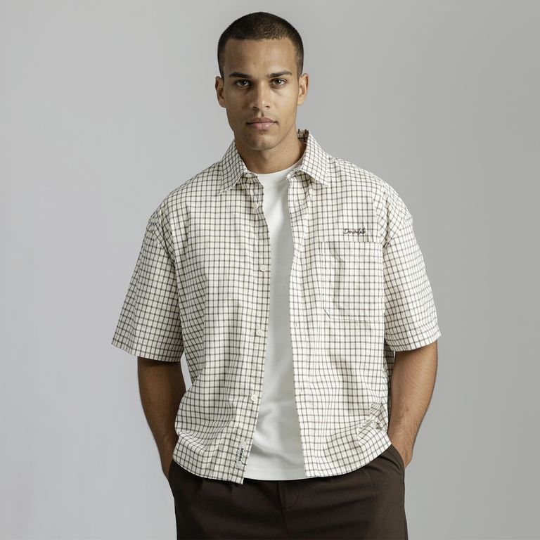 Camisa 100% Algodón Hombre