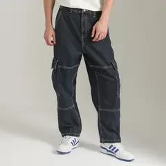 BEARCLIFF - Jean Baggy Cargo Hombre