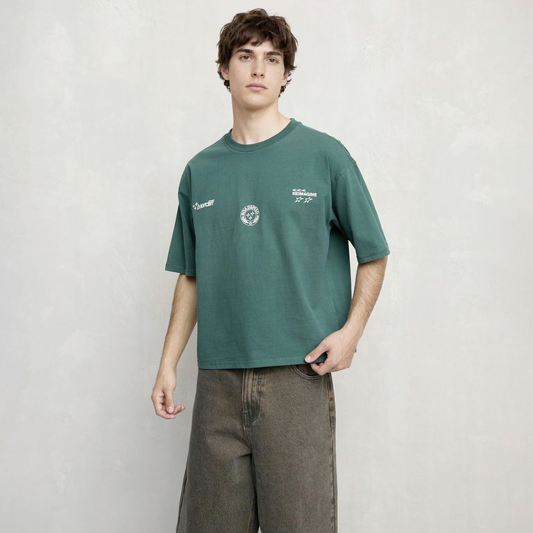 Polo 100% Algodón Boxy fit Hombre