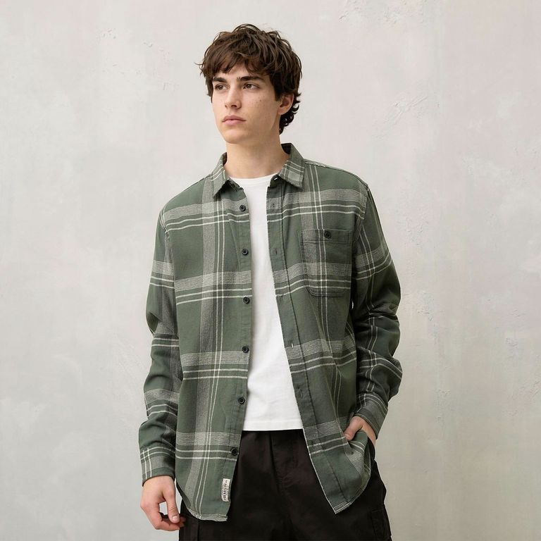 Camisa 100% Algodón Hombre