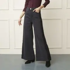 BASEMENT - Jean Wide Leg Tiro Alto Mujer