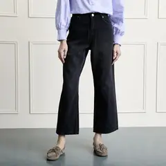 BASEMENT - Jean Baggy Tiro Alto Mujer