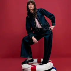 ELLE - Casaca Denim Mujer