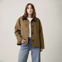 UNIVERSITY CLUB - Casaca Suede Mujer