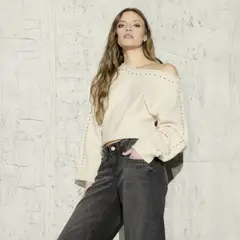 DENIMLAB - Chompa Off Shoulder Mujer