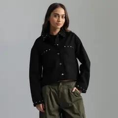 DENIMLAB - Casaca Sobrecamisa Mujer