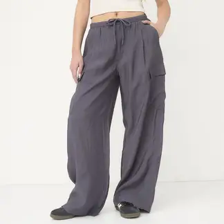 SYBILLA - Pantalón Straight Tiro Medio Mujer