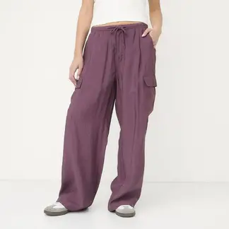 SYBILLA - Pantalón Straight Tiro Medio Mujer