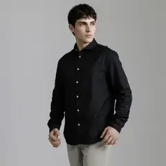 BASEMENT - Camisa 100% Algodón Hombre