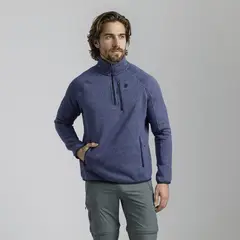 MOUNTAIN GEAR - Polera Polar Half Zipper Hombre