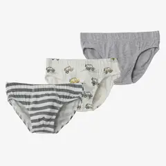YAMP - Calzoncillo Niño Pack X3 Algodón