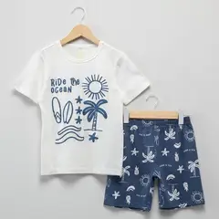 YAMP - Pijama Niño 2 Piezas Algodón