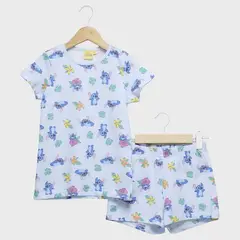 LILO & STITCH - Pijama Niña Algodón Lilo y Stitch
