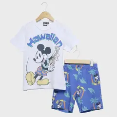STD CHARACTERS - Pijama Niño 2 Piezas Algodón Mickey Mouse Disney