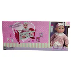 UNEEDA - Set Muñeca Con Cuna