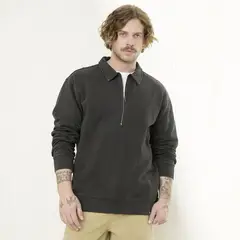 BILLABONG - Polera Half Zipper Hombre