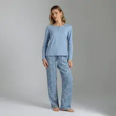 BLU - Pijama Algodón Mujer
