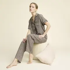 BLU - Pijama Satín Mujer