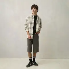 BEARCLIFF - Camisa 100% Algodón Hombre