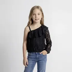 BARBIE - Blusa Niña Algodón