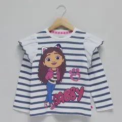 GABBYS DOLLHOUSE - Polo Niña Manga Larga Algodón