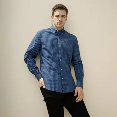 UNIVERSITY CLUB - Camisa 100% Algodón Hombre