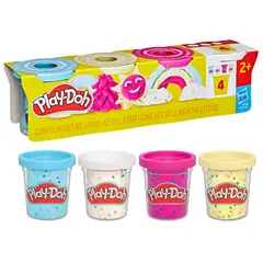 PLAY DOH - Masas y Plastilinas 4 Pack Plastilina Especial