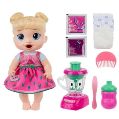 BABY ALIVE - Muñeca Deliciosos Batidos Harper Hugs