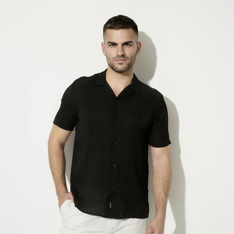 Camisa Boxy Fit Hombre