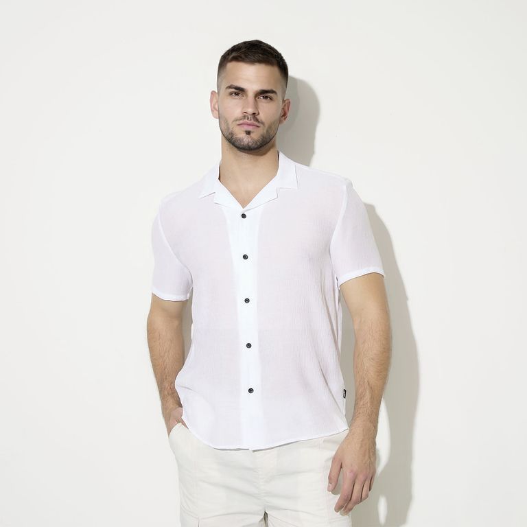 Camisa Boxy Fit Hombre