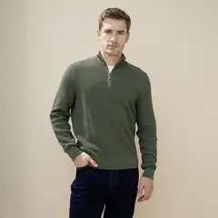 UNIVERSITY CLUB - Chompa Half Zipper Hombre