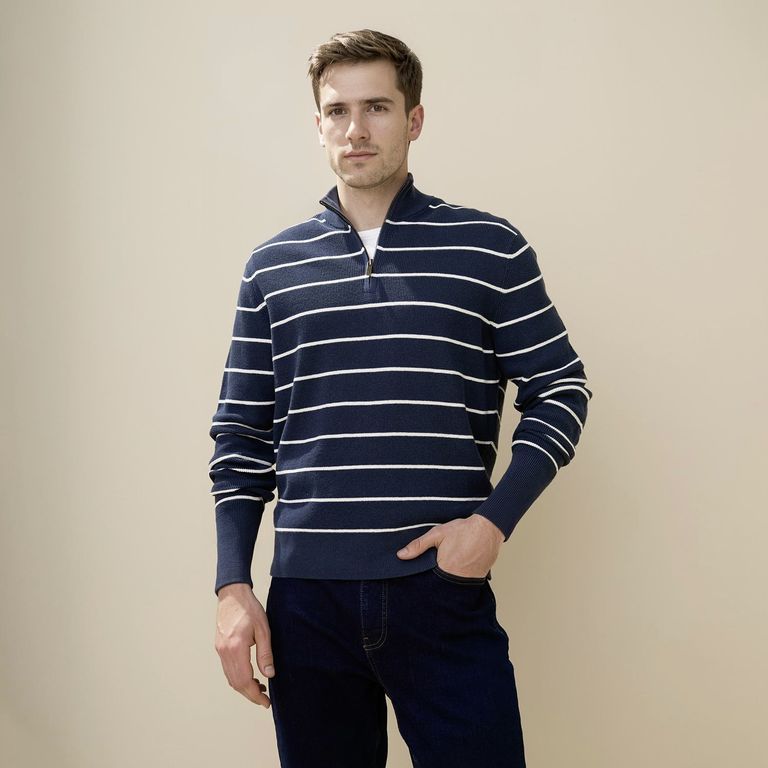 Chompa Half Zipper Hombre
