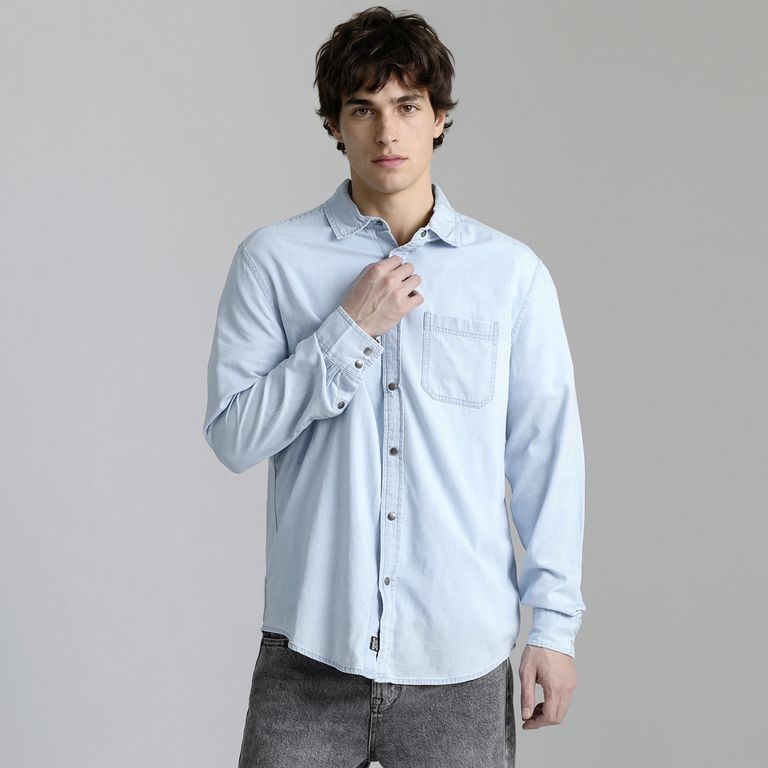 Camisa 100% Algodón Hombre Bearcliff