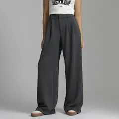 SYBILLA - Pantalón Straight Tiro Alto Mujer