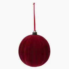 MICA - Bola Árbol Navidad Terciopelo 15cm
