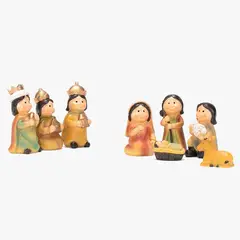 MICA - Pesebre Navideño Decorativo 10cm