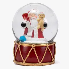 MICA - Bola de Nieve Navideña de Santa 9cm