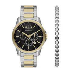 Armani Exchange - Reloj Metal Hombre Ax7148set