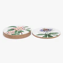 ROBERTA ALLEN - Set x4 Posavasos Botanical