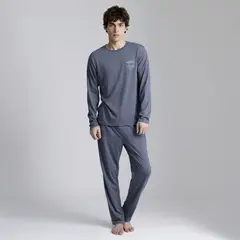 BEARCLIFF - Pijama Largo Algodón Hombre