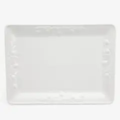 ROBERTA ALLEN - Fuente Rectangular de Cerámica Gres 42x28 cm Limón