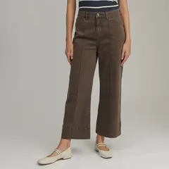 BASEMENT - Jean Wide Leg Mujer
