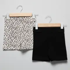 YAMP - Leggins Niña Pack X2 Algodón